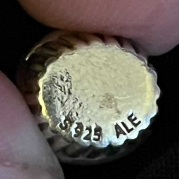 Pandora Cupcake Charm – Sterling Silver & 14K Gold – ALE 925 – Retired - Picture 8 of 8